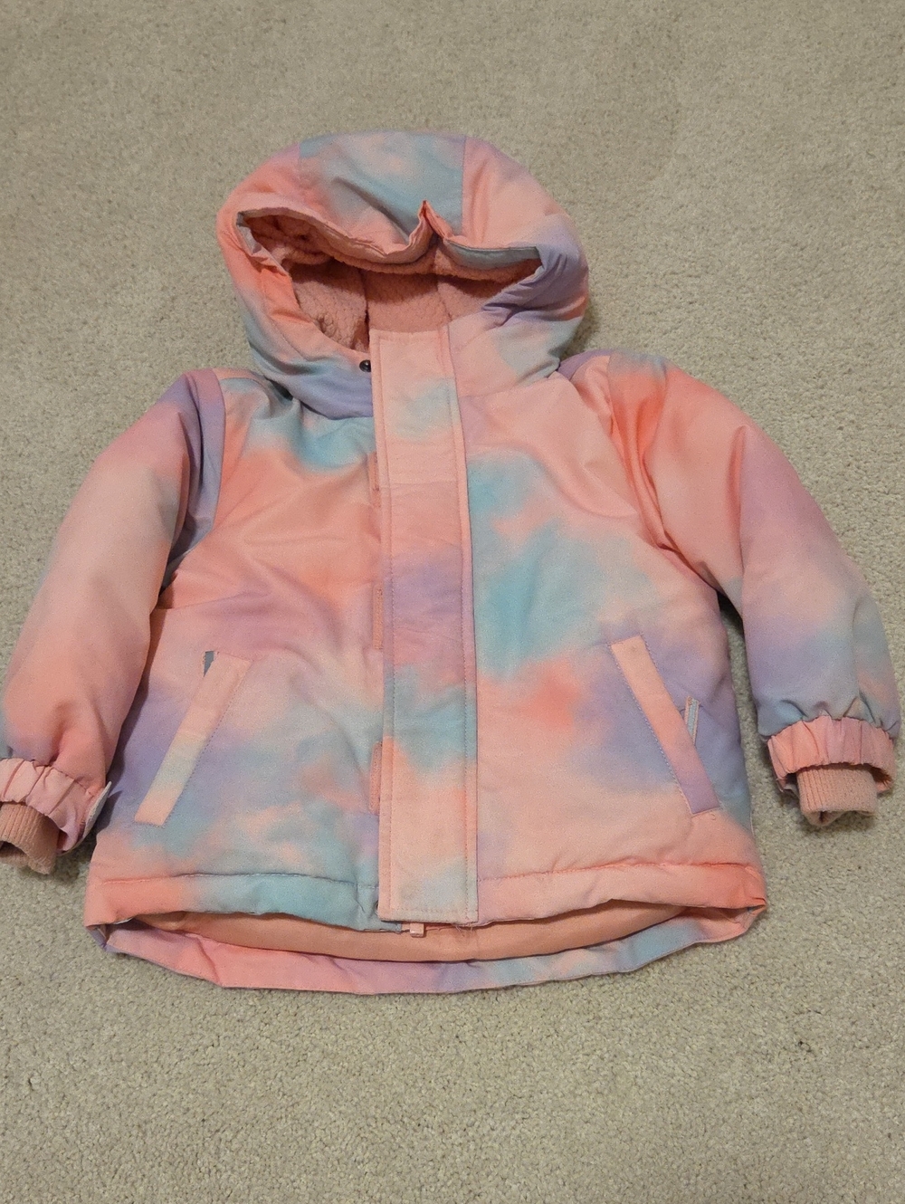 Toddler Size 2 Winter Snow Jacket Pink